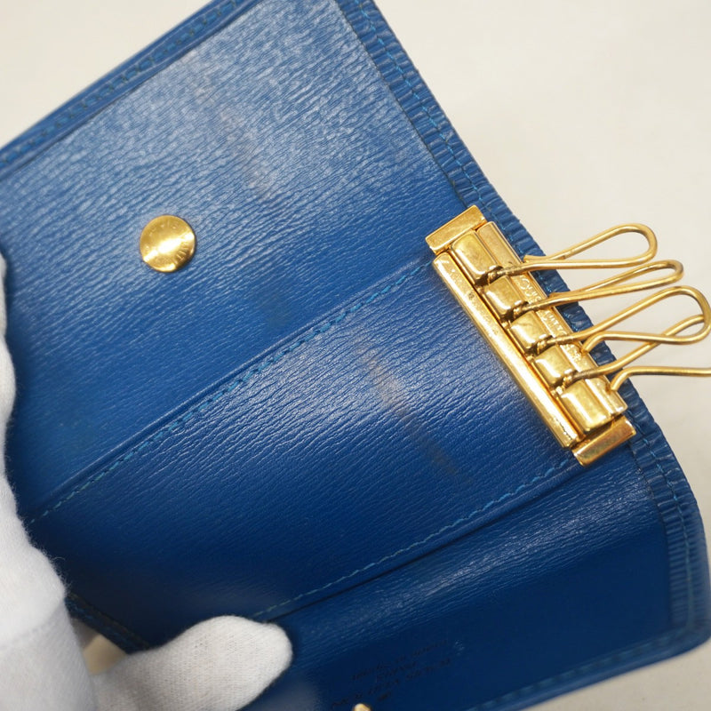 5mc3627】ルイヴィトン キーケース エピ ミュルティクレ4 M63825