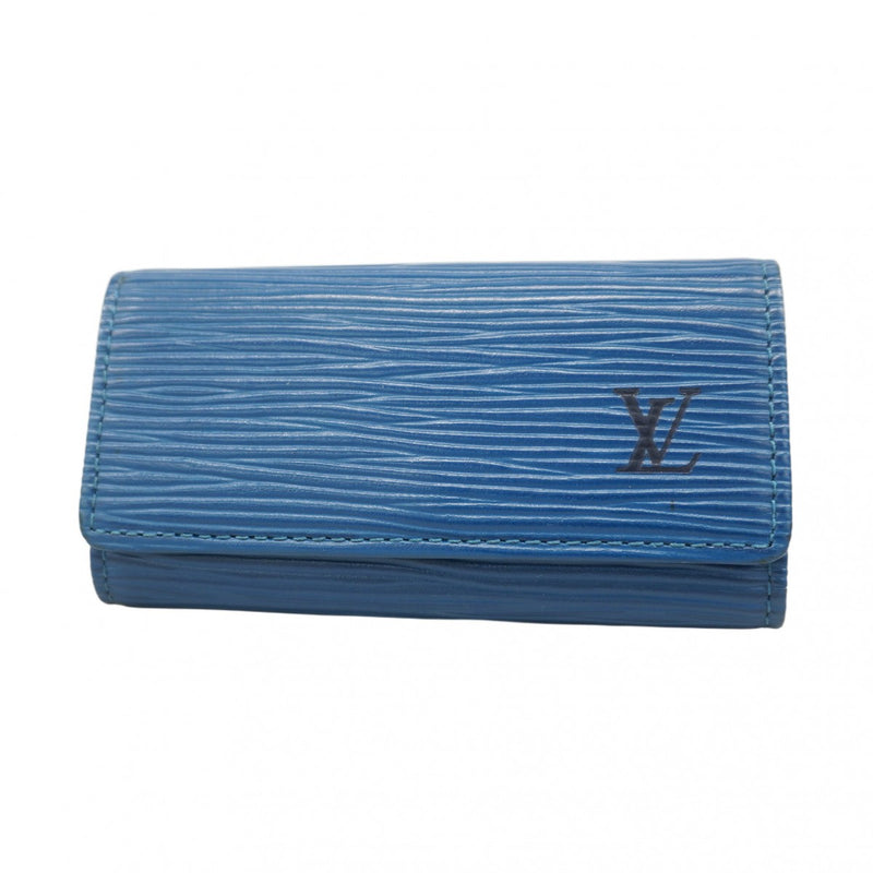 S*I様 【美品】LOUIS VUITTON 濃紺 エピレザー キーケース　キー 5mc3627】ルイヴィトン キーケース エピ ミュルティクレ4 M63825