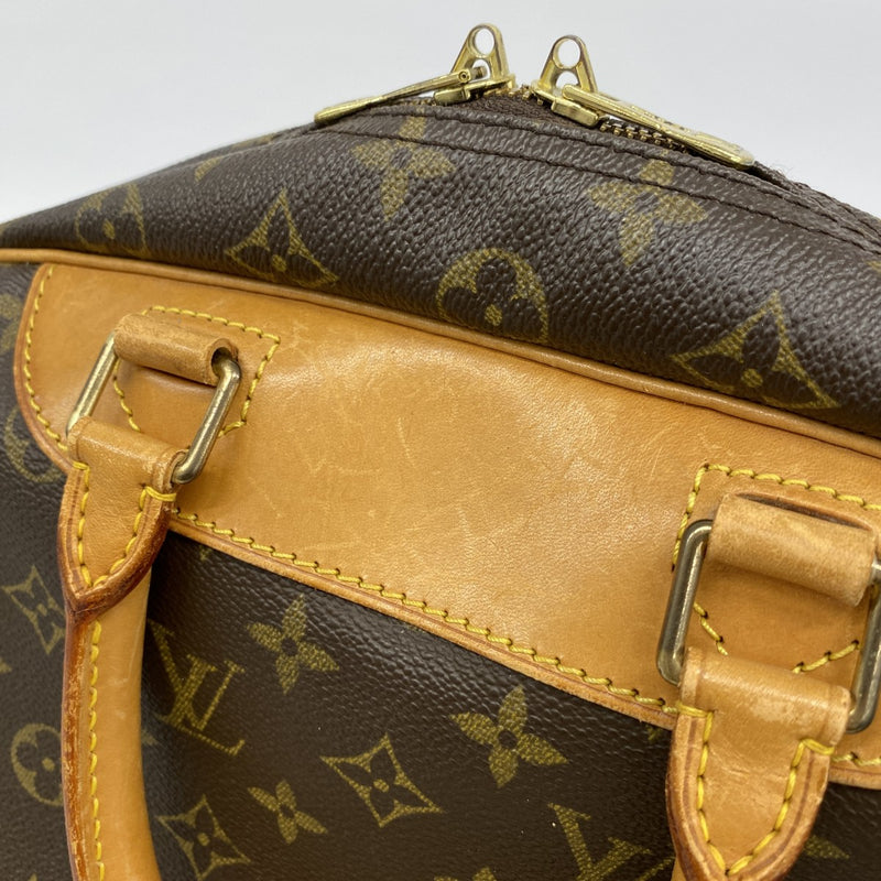 ルイヴィトン ドーヴィル モノグラム ハンドバッグ M47270 ネームタグ LOUIS VUITTON ルイヴィトン M47270 ドーヴィル モノグラム