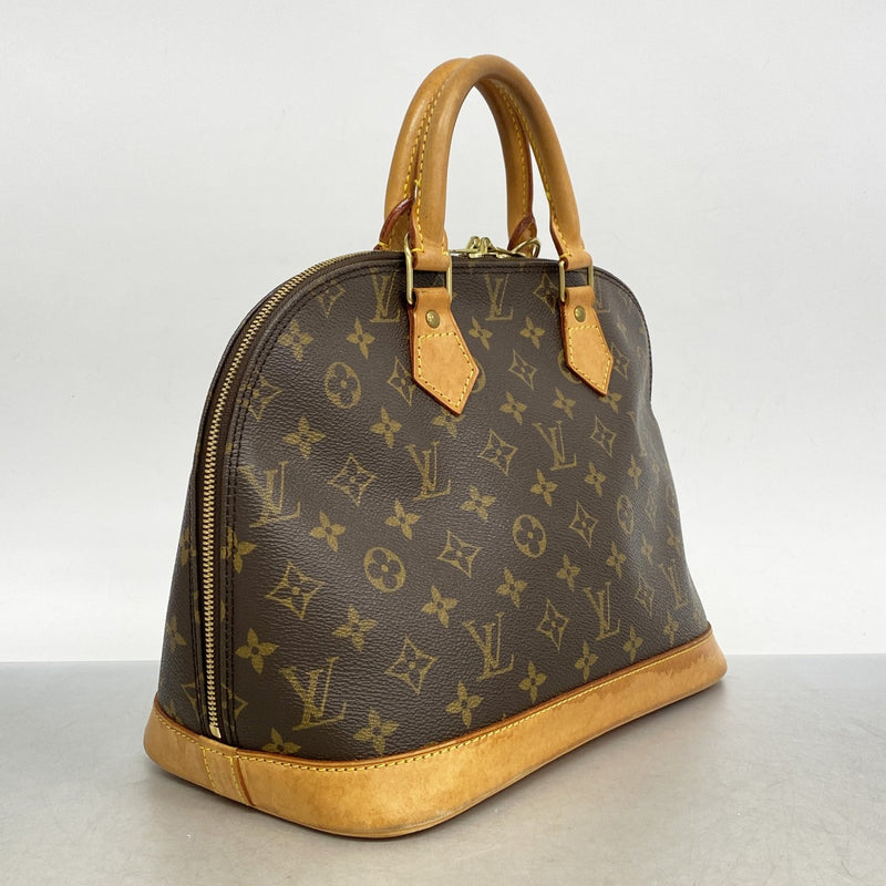 鑑定済 ルイヴィトン アルマ ハンドバッグ モノグラム 自立 マチあり LOUIS VUITTON Louis Vuittonルイ・ヴィトン ハンドバッグ