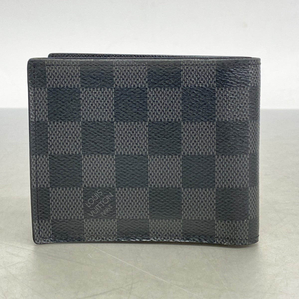 ルイヴィトン 折り財布 ダミエグラフィット ポルトフォイユ マルコ NM 黒 LOUIS VUITTON ルイヴィトン ダミエ グラフィット
