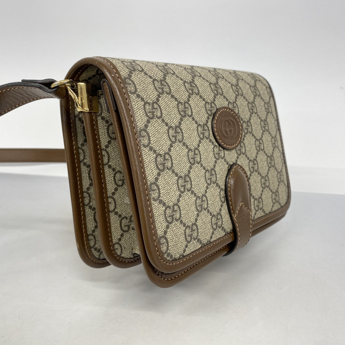 5mc3835】グッチ ショルダーバッグ GGスプリーム 671620 PVC