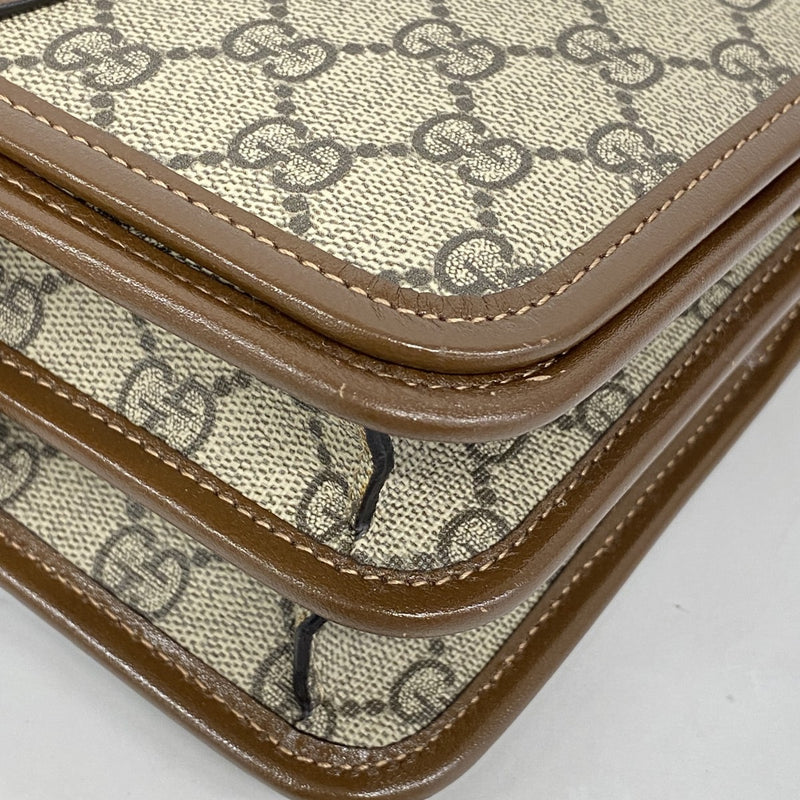 5mc3835】グッチ ショルダーバッグ GGスプリーム 671620 PVC