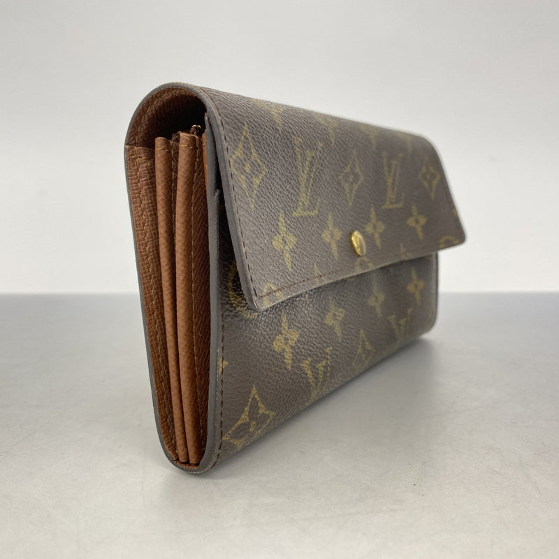 5mc3836】ルイヴィトン 長財布 モノグラム ポシェットポルトモネ