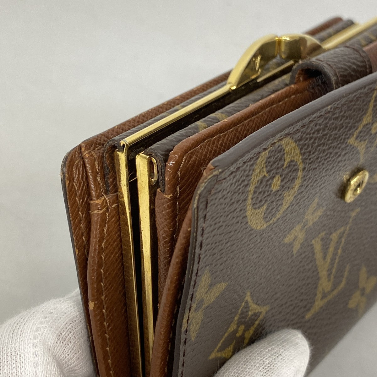 専用　LouisVuittonポルトモネビエヴィエノワ モノグラムブラウン財布 LOUIS VUITTON ルイヴィトン 財布/がま口財布 ポルトモネ・ビエ