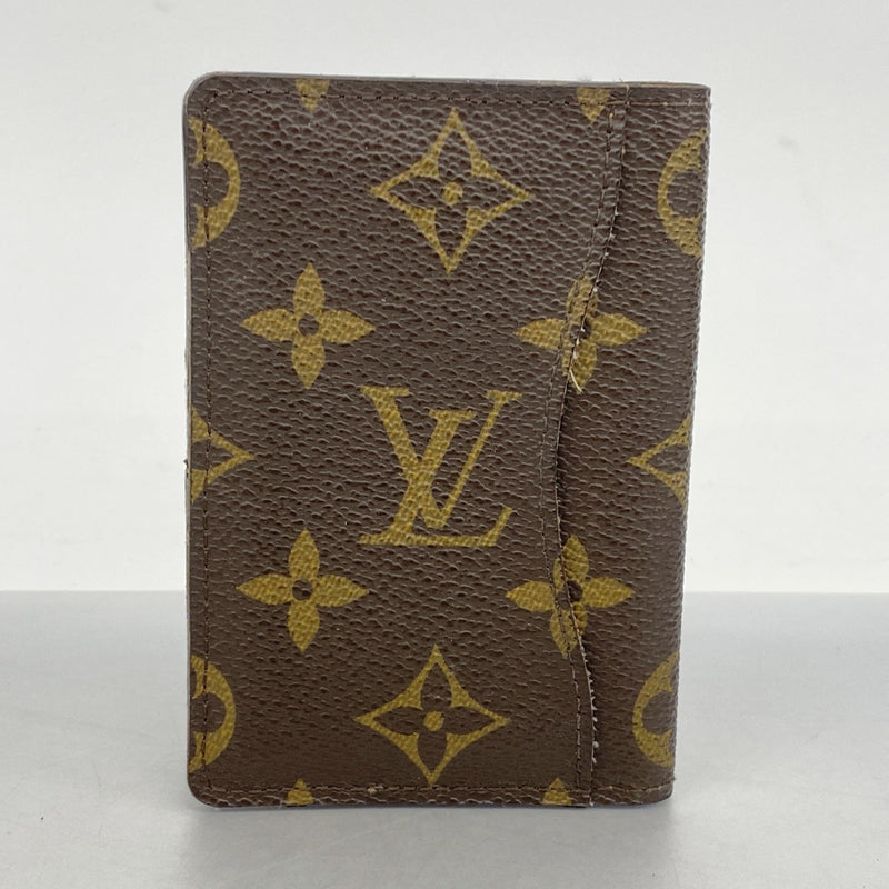 ルイヴィトン　オーガナイザードゥポッシュ モノグラムマット ブラウン　名刺入れ モノグラム カードケース オーガナイザー・ドゥ ポッシュM60502