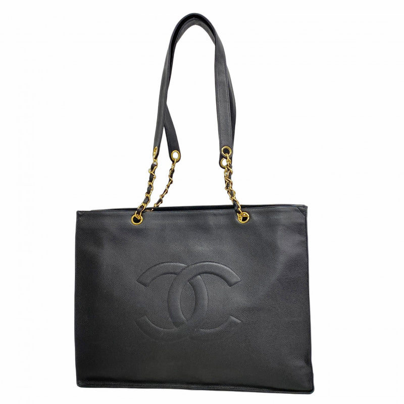 早い者勝ち！❤CHANEL❤ 非売品 トートバッグ ブラック 大容量 CHANEL】シャネル トートバッグレディース ココマーク ウッド
