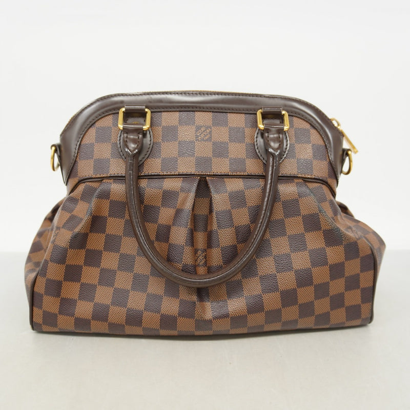 【美品❗✨】　ルイヴィトン　ダミエ　エベヌ　リヴィントンGM　ハンドバッグ ダミエ リヴィントンGM 詳細情報とお値段 【ルイ・ヴィトン