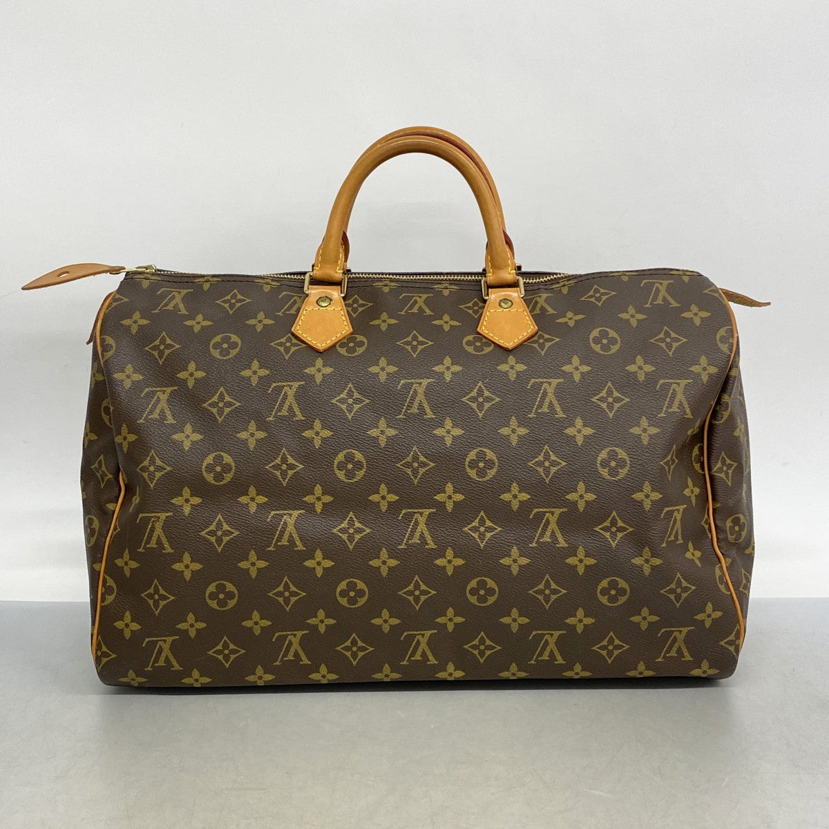 【鑑定済】ルイヴィトン　エピ　スピーディ40　ハンドバッグ　ケニアブラウン　茶色 ルイ・ヴィトン(LOUIS VUITTON)ルイ・ヴィトン スフロ エピ