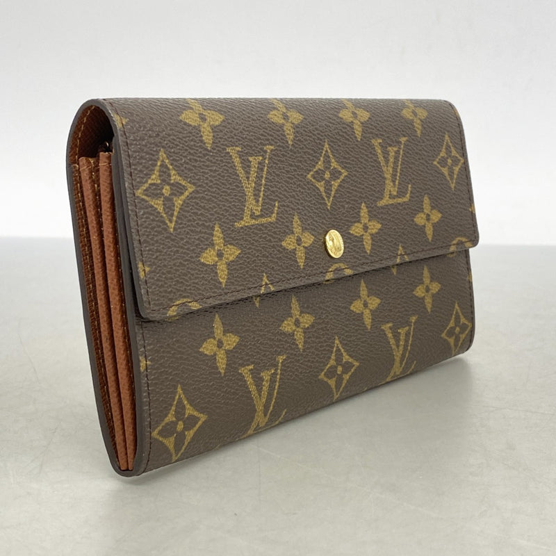 極美品☆LOUIS VUITTONルイヴィトン☆モノグラムM61725長財布 LOUIS VUITTON 2つ折り 長財布M61725/8911AN LOUIS VUITTON ルイ