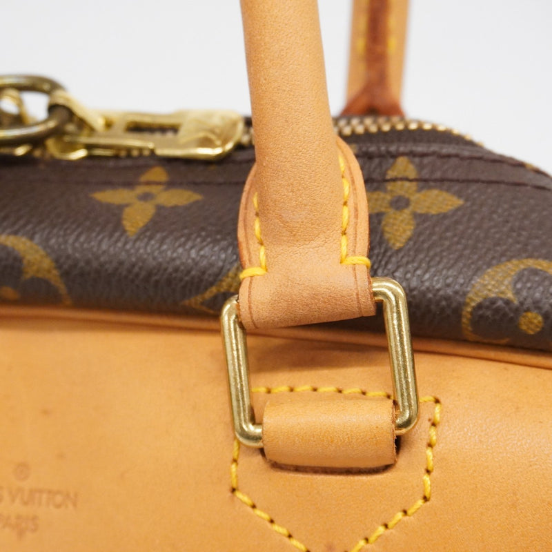 ルイヴィトン ドーヴィル モノグラム ハンドバッグ M47270 ネームタグ 5md4475】ルイヴィトン ハンドバッグ モノグラム ドーヴィル