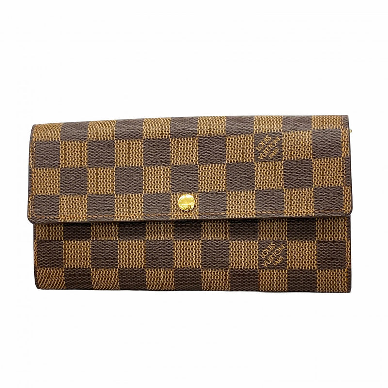 ルイヴィトン ダミエ エベヌ ポルトフォイユ サラ 長財布 B4 5md4683】ルイヴィトン 長財布 ダミエ ポルトフォイユサラ