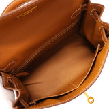 ★SALE【5md4918-g-h】エルメス ハンドバッグ ケリー28 トゴ ゴールド ゴールド金具 K刻印 2wayバッグ【中古】レディース