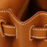 ★SALE【5md4918-g-h】エルメス ハンドバッグ ケリー28 トゴ ゴールド ゴールド金具 K刻印 2wayバッグ【中古】レディース