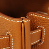 ★SALE【5md4918-g-h】エルメス ハンドバッグ ケリー28 トゴ ゴールド ゴールド金具 K刻印 2wayバッグ【中古】レディース