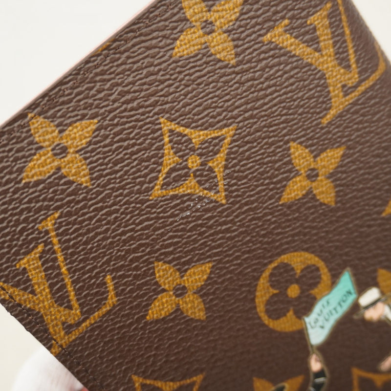 5md5186】ルイヴィトン 手帳カバー モノグラム イリュストレ