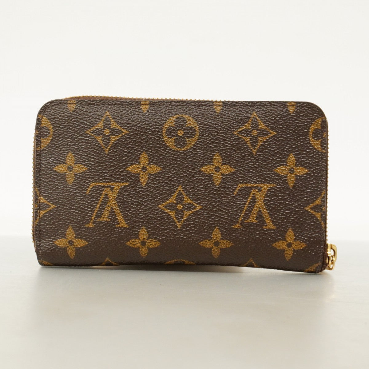 【微美品】LOUIS VUITTON ルイヴィトン　長財布　モノグラム　ブラウン LOUIS VUITTON ルイヴィトン 長財布 モノグラム ジッピー