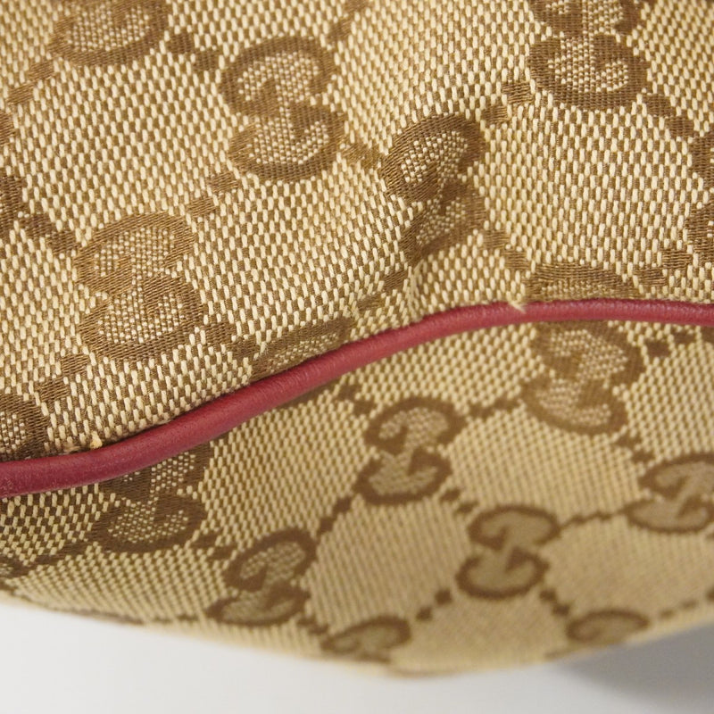 5md5261】グッチ ハンドバッグ GGキャンバス スーキー 211944