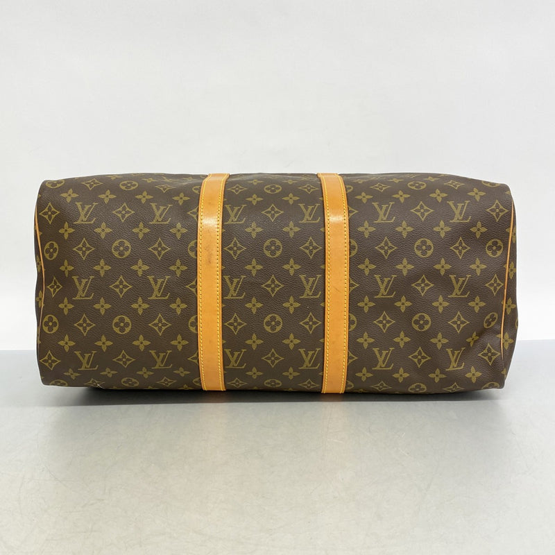 Louis Vuitton ボストンバッグ 55型　ブラウン ルイヴィトン モノグラム キーポル55 USA製 ブラウン M41424