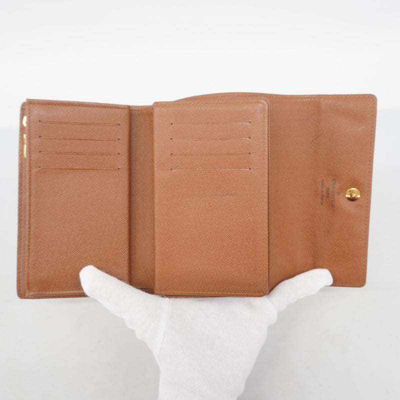 5me5459】ルイヴィトン 三つ折り財布 モノグラム ポルトフォイユ