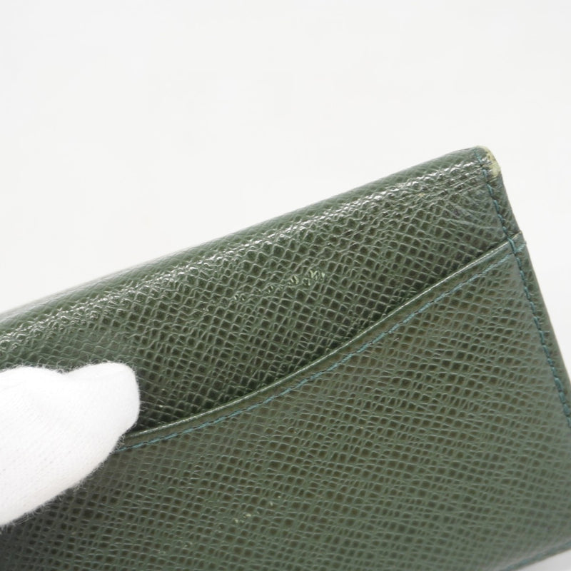 ルイヴィトン　タイガ　ドゥポッシュ　カードケース　深緑　エピセア　グリーン　名刺 ルイヴィトン タイガ ドゥポッシュ カードケース 深緑 エピセア