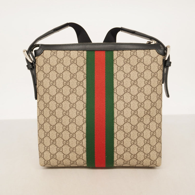 5me5468】グッチ ショルダーバッグ GGスプリーム/シェリーライン