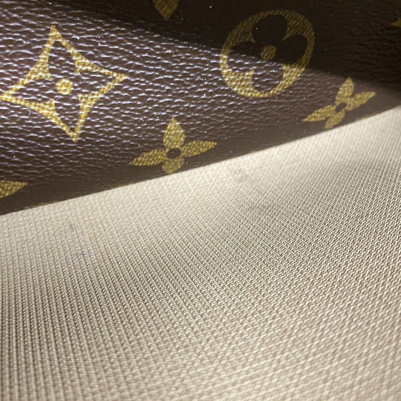 【5me5674】ルイヴィトン ハンドバッグ モノグラム ドーヴィル M47270 ブラウン【中古】レディース