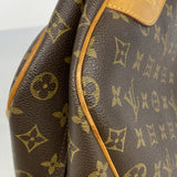 【5me5674】ルイヴィトン ハンドバッグ モノグラム ドーヴィル M47270 ブラウン【中古】レディース