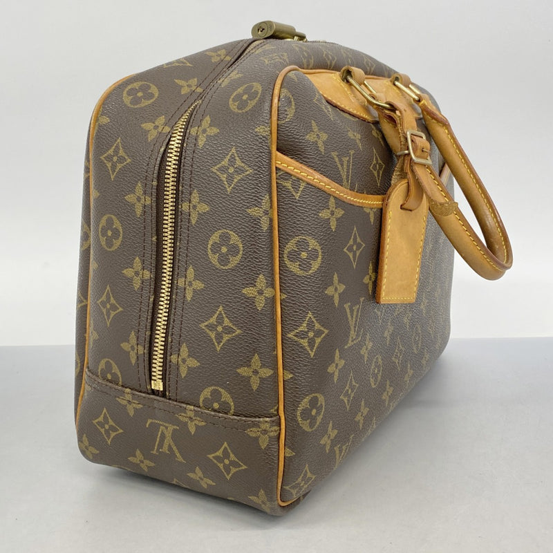 【5me5674】ルイヴィトン ハンドバッグ モノグラム ドーヴィル M47270 ブラウン【中古】レディース