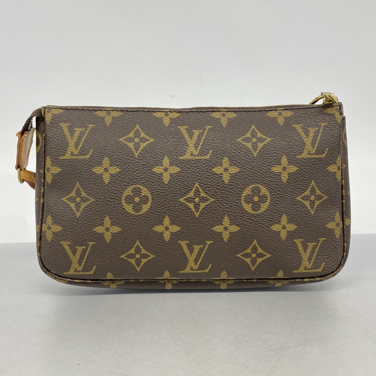 【5me5675】ルイヴィトン ポーチ モノグラム ポシェットアクセソワール M51980 ブラウン【中古】レディース