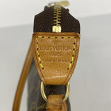 【5me5675】ルイヴィトン ポーチ モノグラム ポシェットアクセソワール M51980 ブラウン【中古】レディース