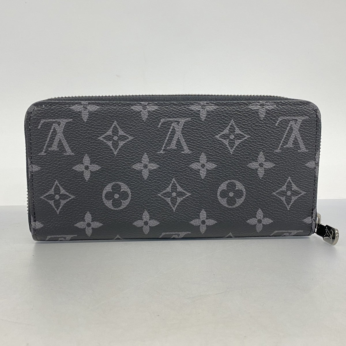 【5me5677】ルイヴィトン 長財布 モノグラム・エクリプス ジッピーウォレットホリゾンタル M11611 ブラック【中古】メンズ