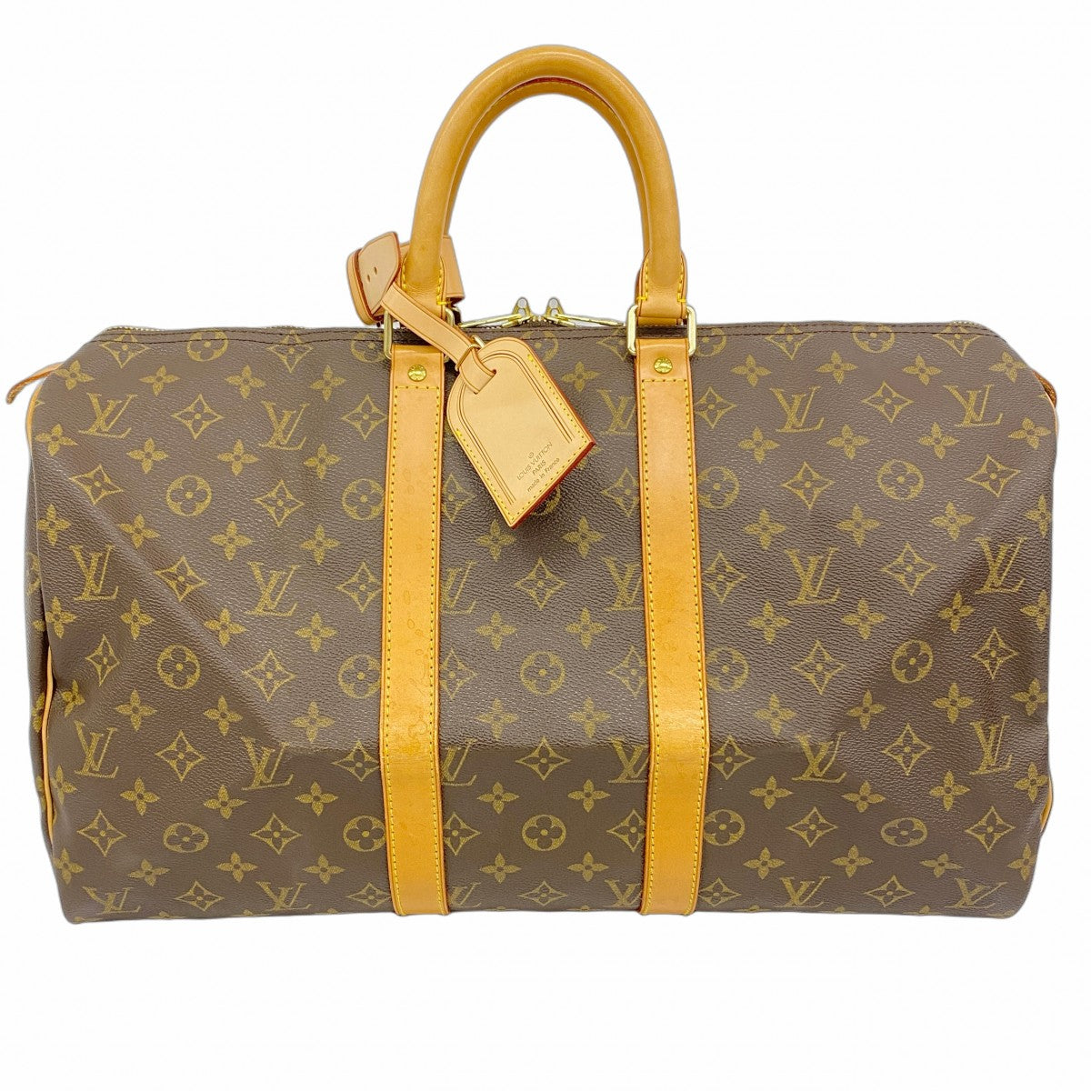 【5me5678】ルイヴィトン ボストンバッグ モノグラム キーポル45 M41428 ブラウン【中古】メンズ レディース ユニセックス