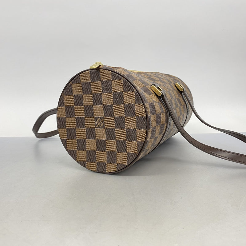 【5me5679】ルイヴィトン ハンドバッグ ダミエ パピヨン30 N51303 エベヌ【中古】レディース