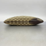 【5me5682】グッチ ショルダーバッグ GGキャンバス インターロッキングG 169947 キャンバス ブラウン シャンパンゴールド金具【中古】レディース