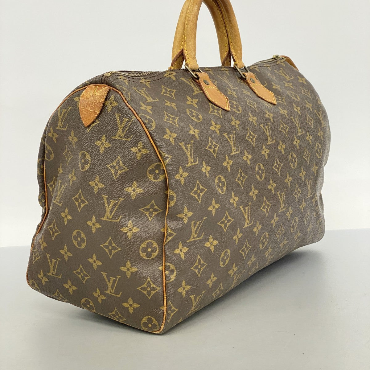 【5me5683】ルイヴィトン ハンドバッグ モノグラム スピーディ40 M41106 ブラウン【中古】レディース