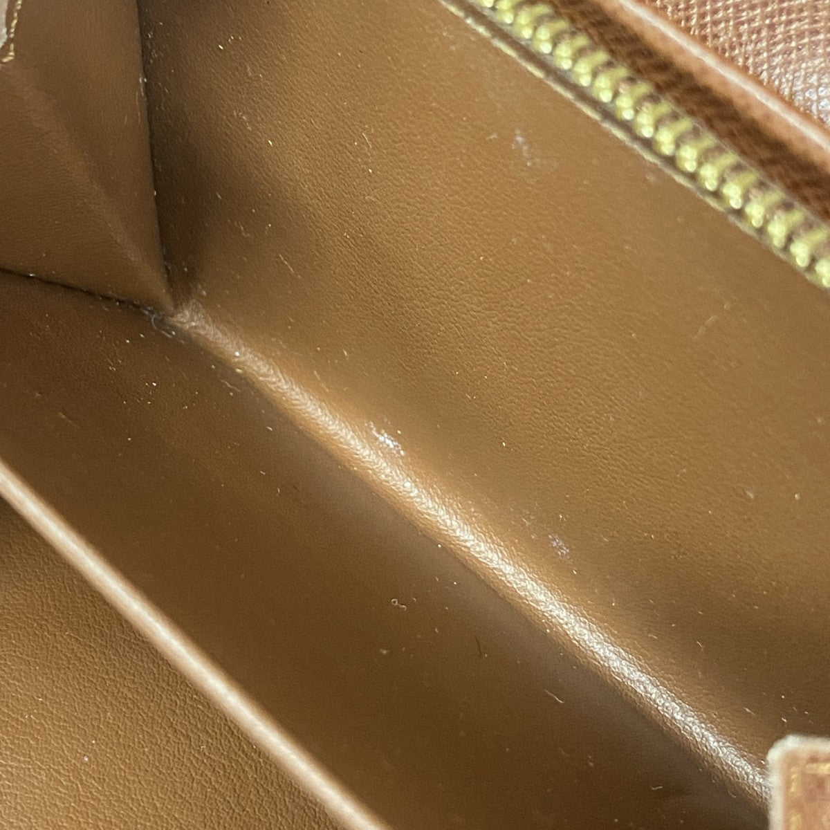 【5me5686】ルイヴィトン 財布 モノグラム ポルトモネビエトレゾール M61730 ブラウン【中古】レディース