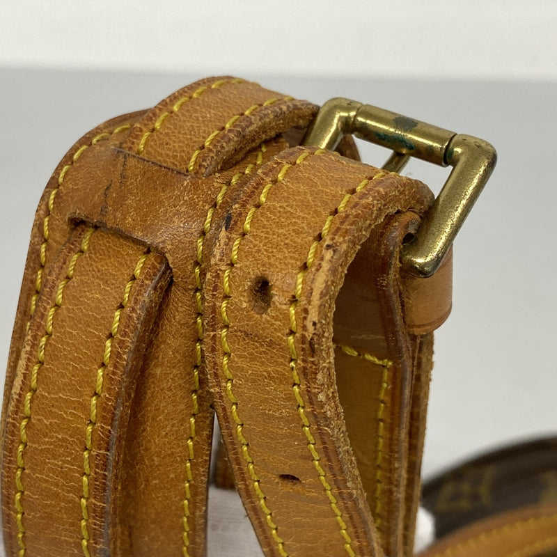 【5me5687】ルイヴィトン ショルダーバッグ モノグラム ミニサンクルー M51244 ブラウン【中古】レディース