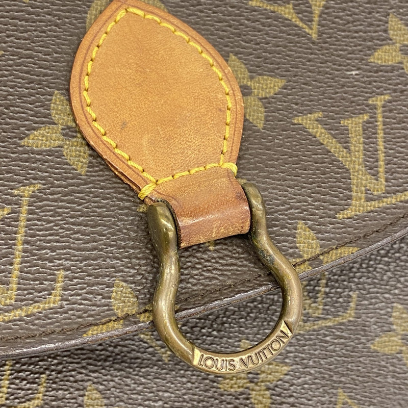 【5me5687】ルイヴィトン ショルダーバッグ モノグラム ミニサンクルー M51244 ブラウン【中古】レディース