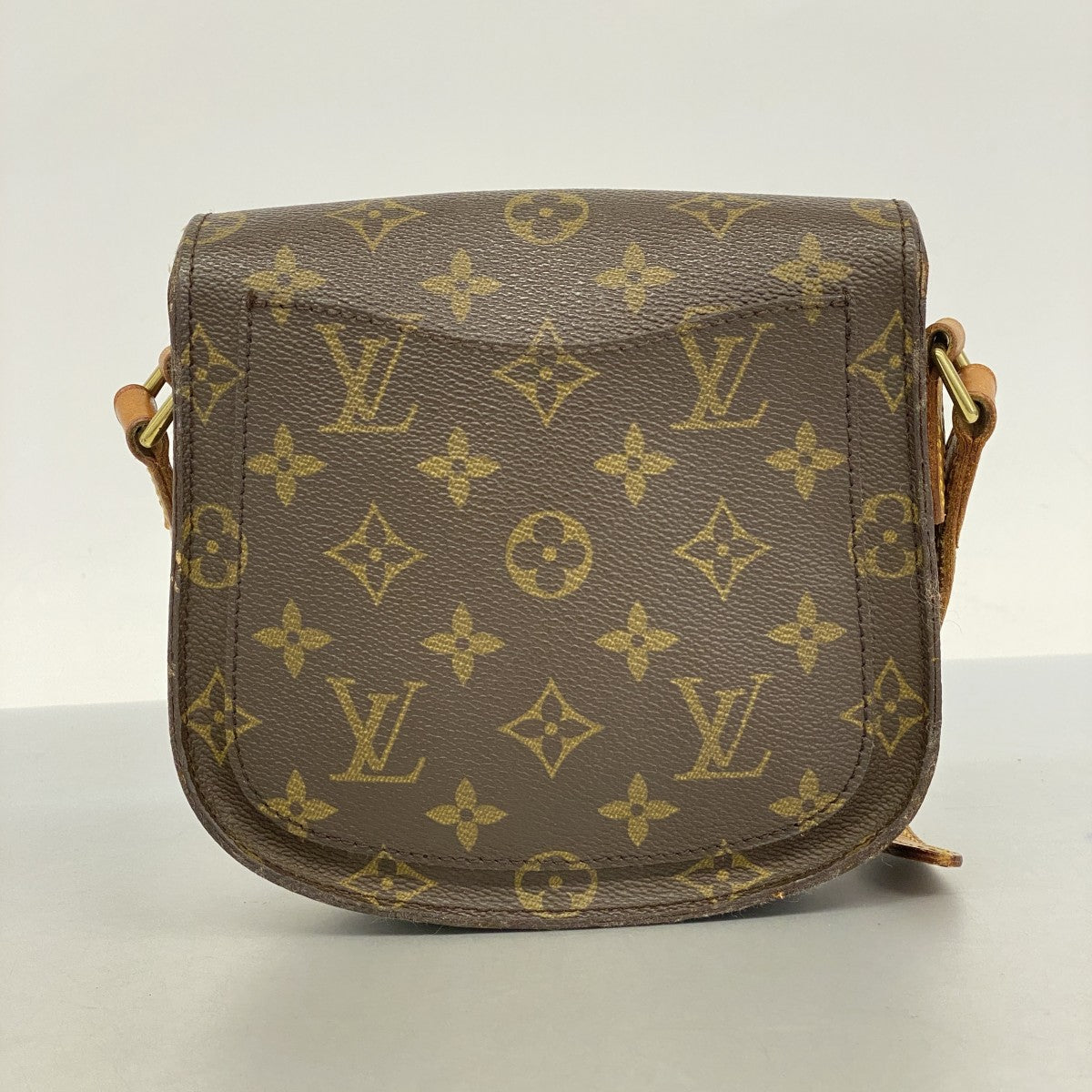 【5me5687】ルイヴィトン ショルダーバッグ モノグラム ミニサンクルー M51244 ブラウン【中古】レディース