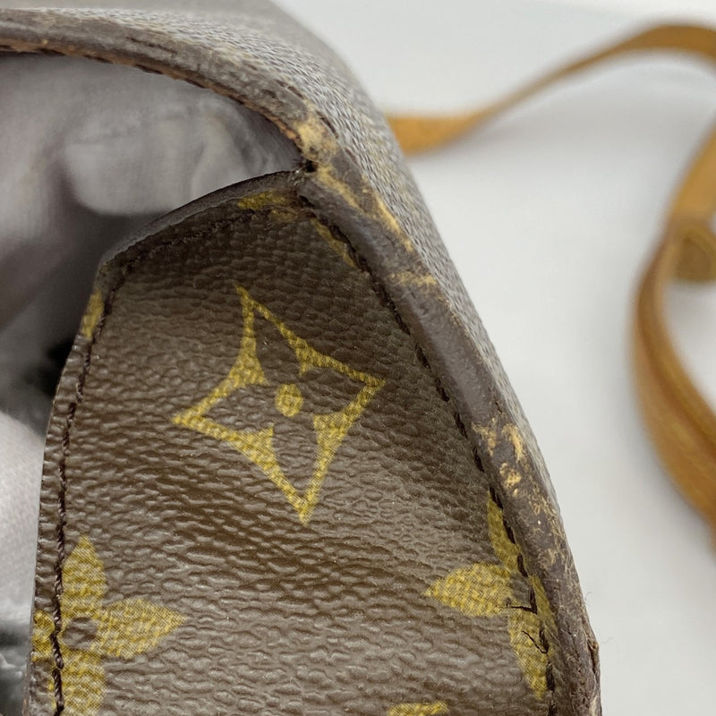 【5me5687】ルイヴィトン ショルダーバッグ モノグラム ミニサンクルー M51244 ブラウン【中古】レディース