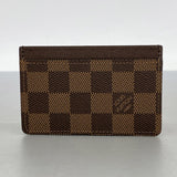 【5me5689】ルイヴィトン カードケース ダミエ ポルトカルトサーンプル N61722 エベヌ【中古】メンズ レディース ユニセックス