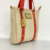 【5me5690】ルイヴィトン トートバッグ アンティグア カバMM M40035 ベージュ【中古】レディース