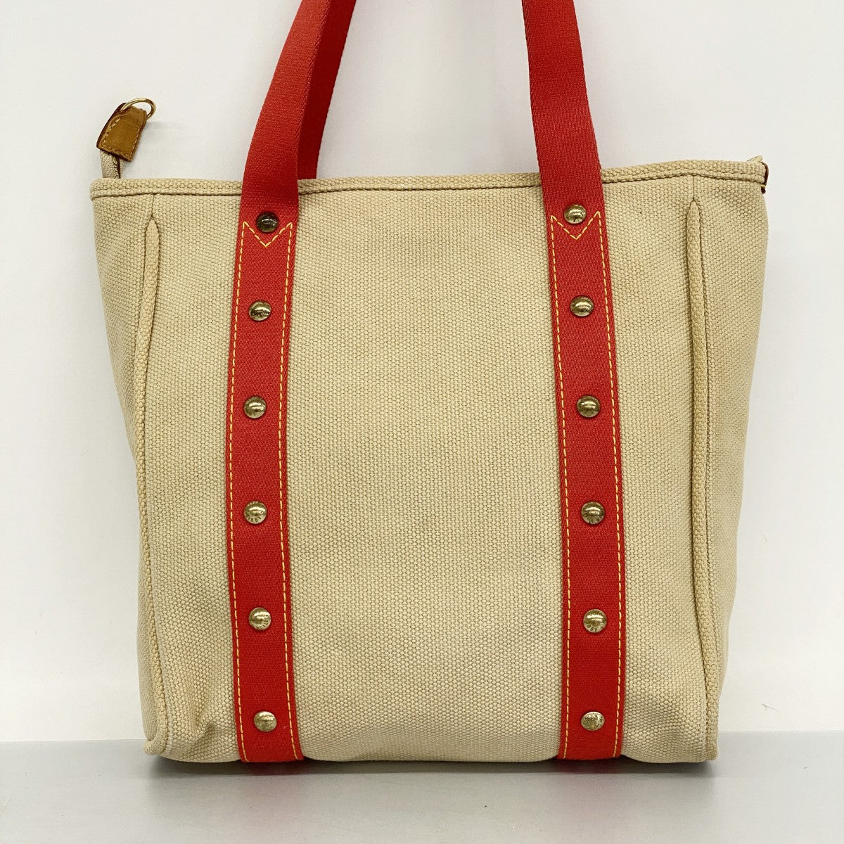 【5me5690】ルイヴィトン トートバッグ アンティグア カバMM M40035 ベージュ【中古】レディース