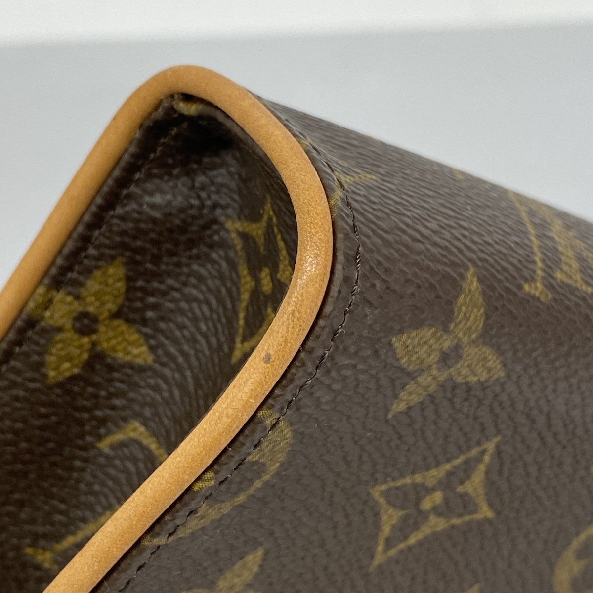 【5me5700】ルイヴィトン ウエストバッグ モノグラム ポシェットフロランティーヌ M51855 ブラウン【中古】レディース