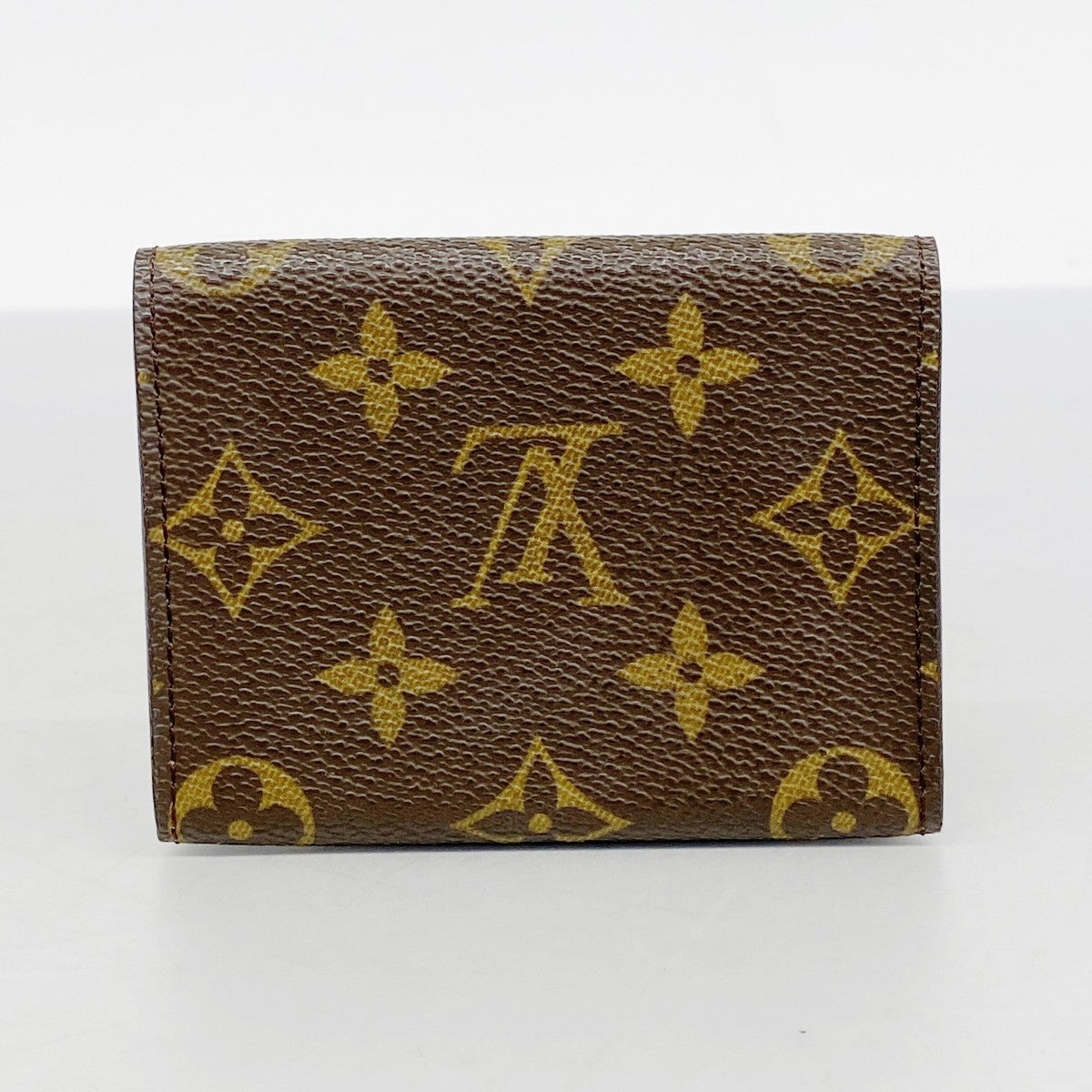 【5me5701】ルイヴィトン 名刺入れ モノグラム アンヴェロップカルトドゥヴィジット M62920 ブラウン【中古】メンズ レディース ユニセックス
