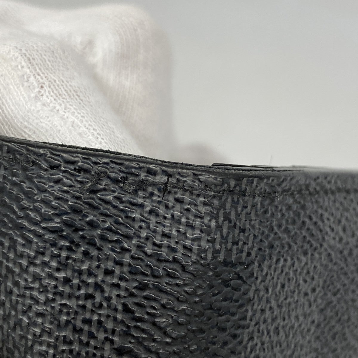 【5me5702】ルイヴィトン 長財布 ダミエ・グラフィット ポルトフォイユブラザ N62665 ブラック【中古】メンズ