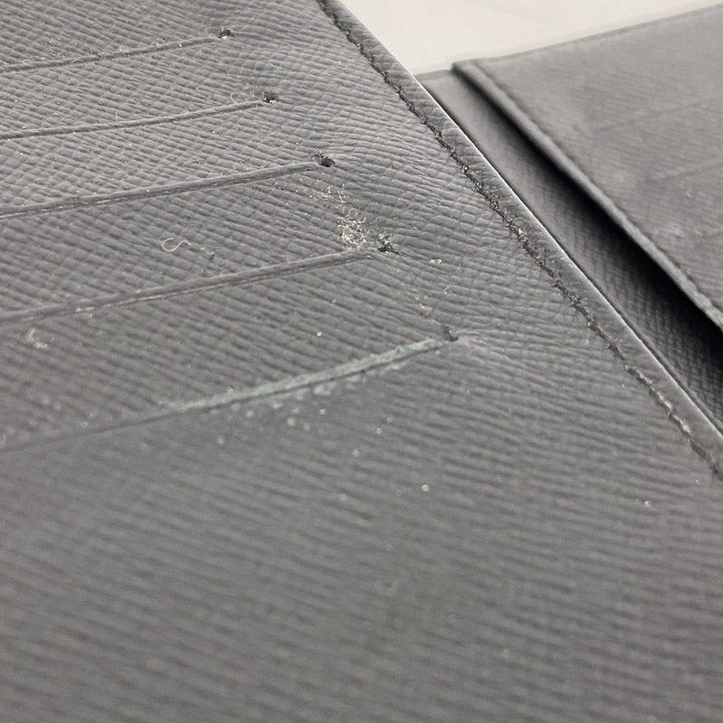 【5me5702】ルイヴィトン 長財布 ダミエ・グラフィット ポルトフォイユブラザ N62665 ブラック【中古】メンズ