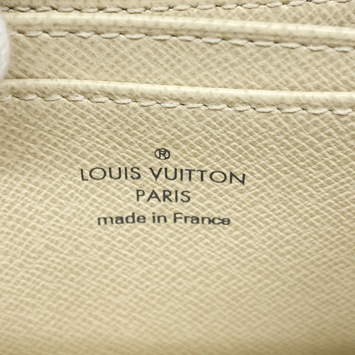 【5me5704】ルイヴィトン コインケース ダミエ・アズール ジッピーコインパース N63069 ホワイト【中古】レディース