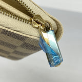 【5me5704】ルイヴィトン コインケース ダミエ・アズール ジッピーコインパース N63069 ホワイト【中古】レディース